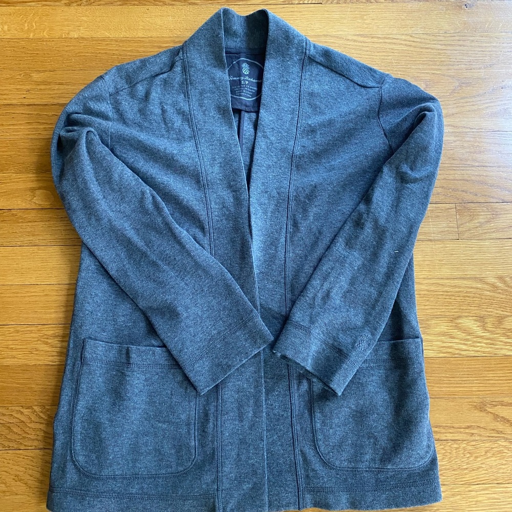 Tommy Bahama Gray Women's Cardigan Sweater
